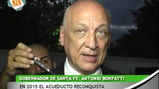 preview picture of video '0261 ANTONIO BONFATTI   En 2015 el acueducto Reconquista llegaría a Fortín Olmos'