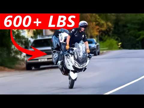 Motorcycle Cops are WAY more Skilled Than You Think