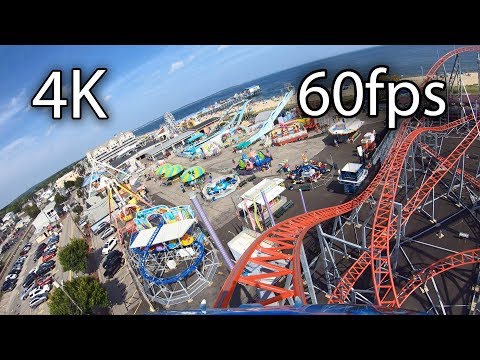 Front row point of view footage of Sea Viper