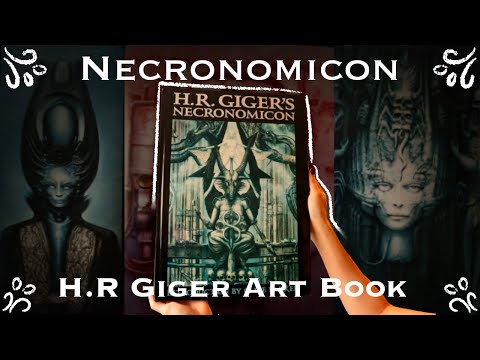 Necronomicon🦴 H.R Giger Art Book Full Look