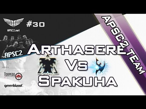 APSC2 Team #30 Arthasere vs Spakuha - TvP - [HOTS] - StarCraft 2