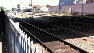 preview picture of video '60163 Tornado runs Light Engine through Slough, 18 Jun 2011'