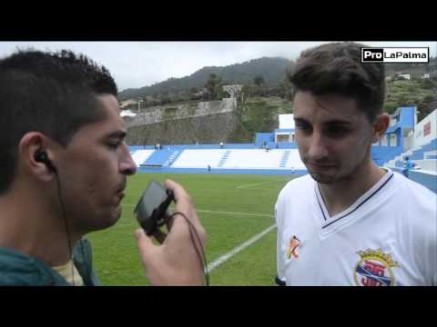 07-02-16  SD  TENISCA - CD  SANTA URSULA - ENTREVISTA A DAVID DIAZ - XXIV JOR  LIGA NACIONAL DE 3ª D