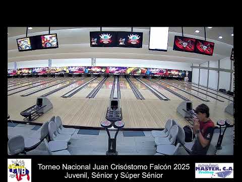 Torneo Nacional Juan Crisóstomo Falcón 2025 - Juv, Sénior y S Sénior - 1ra Ronda Sábado 9 - Cámara 5