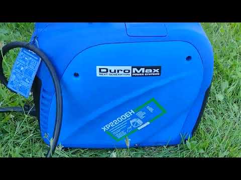 DuroMax XP2200EH Dual Fuel Portable Inverter Generator-2200 Watt Gas or Propane