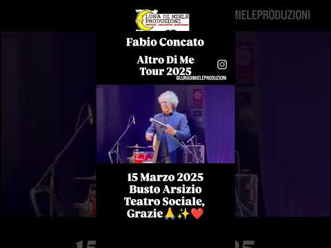 Fabio Concato in Altro Di MeTour 2025 #fabioconcato #concato#rosalina @lunadimieleproduzioni8447