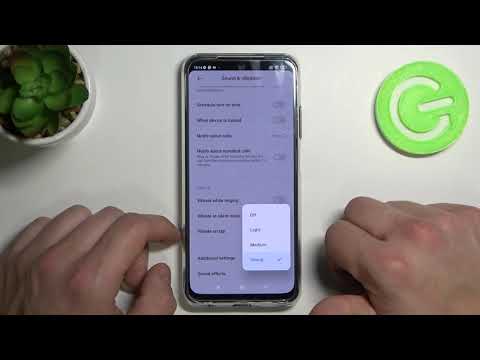 How to Change Vibration Intensity on XIAOMI Redmi Note 10S - Open Vibration Settings