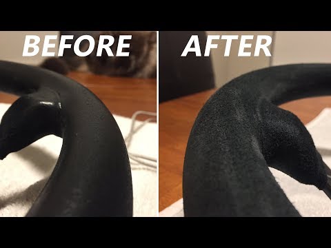 How To Restore A Suede Steering Wheel!