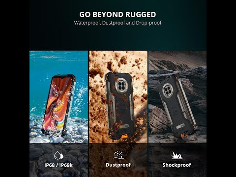 Smartphone Smartphones Android Phone Blackview BL6000 Pro 5G IP68 Waterproof 48MP Triple Camera 8GB