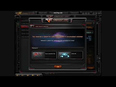 CrossFire Dual Karambit Rank Match Red Received (Season 6 Reward)