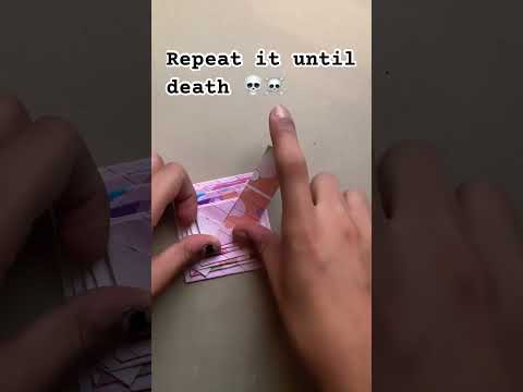 Bored! Try this 🩵#art #craftbug #shortsfeed #aesthetic #craft #ideas #diy