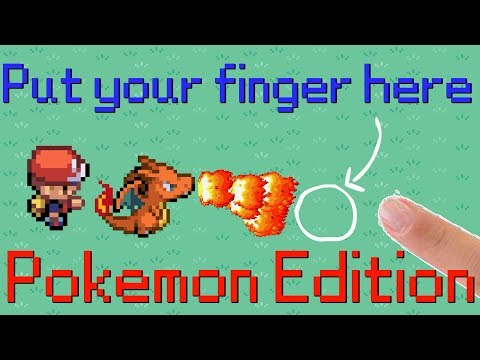 Put your finger here Pokemon Edition