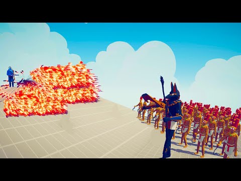 ANUBIS & 50x MUMMIES vs 3x EVERY GOD | TABS Totally Accurate Battle Simulator