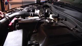 2011 Fusion Sport Throttle Body Replacement P2104 and P2112 Error
