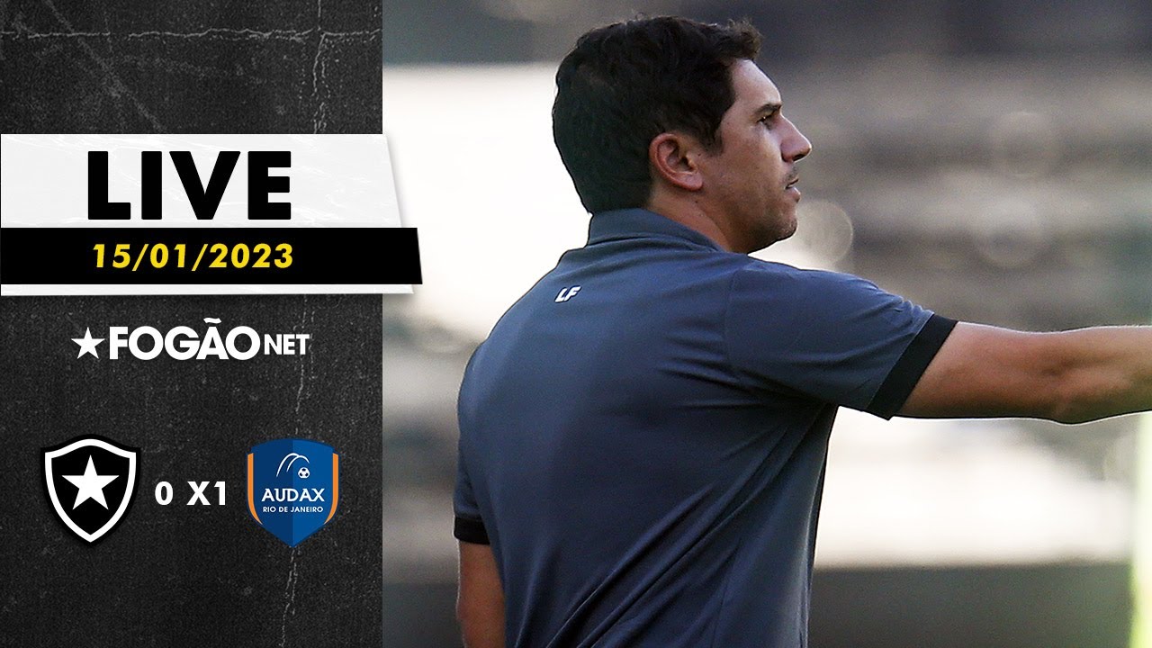 LIVE | Pós-jogo da estreia do Botafogo no Campeonato Carioca com derrota para o Audax
