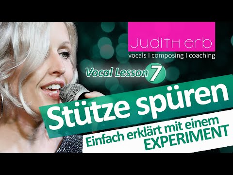 Wie fühlt sich die „STÜTZE“ beim Singen an, wenn Du sie richtig bildest! 🎤🤔