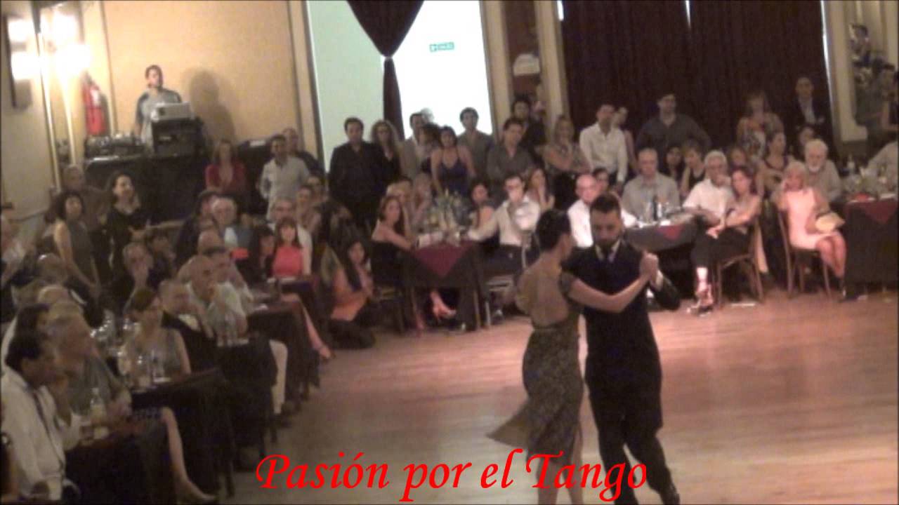 MOIRA CASTELLANO y JAVIER RODRIGUEZ Bailando el Tango PATETICO en YIRA YIRA MILONGA