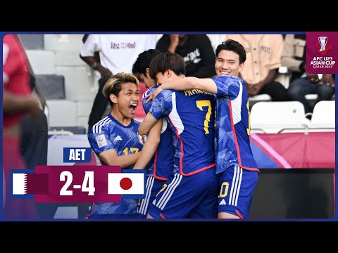 #AFCU23 | Q-Final : Qatar 2 - 4 Japan