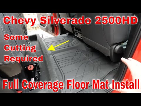 2023 Chevy Silverado 2500HD Full Coverage Floor Mats #261