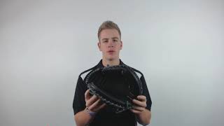 Video thumbnail: Louisville Slugger Omaha 32" Youth Catcher's Mitt: WTLOMRB17CM 