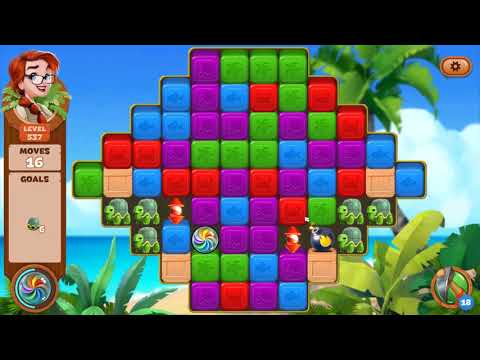 Lost Island: Blast Adventure - Level 537 (No Boosters) HD