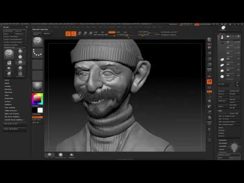 Intro to Zbrush Video Tutorials and Files by Michael Pavlovich - Part 3