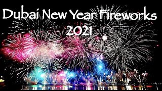 New Year 2021 Fireworks Dubai