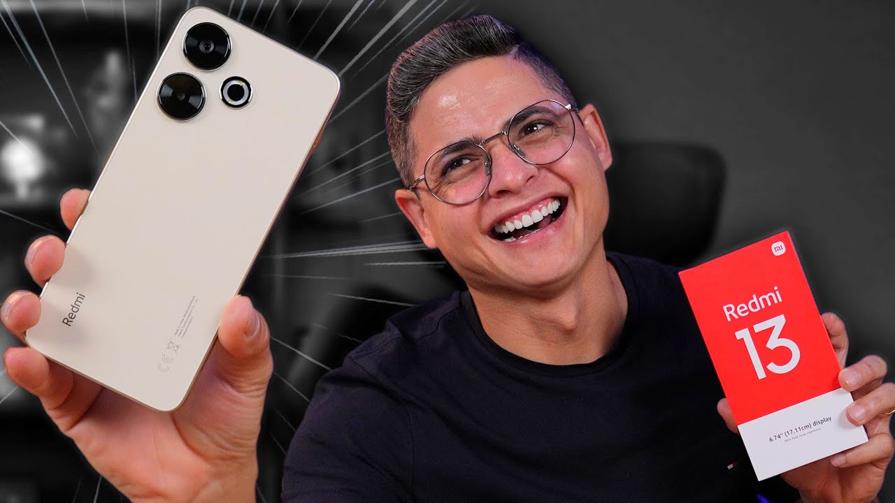 Esse Xiaomi Redmi 13 não faz SENTIDO! Unboxing e Impressões