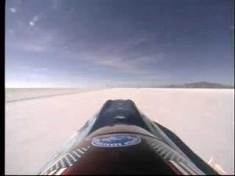 On board Don Vesco's Turbinator @ Bonneville