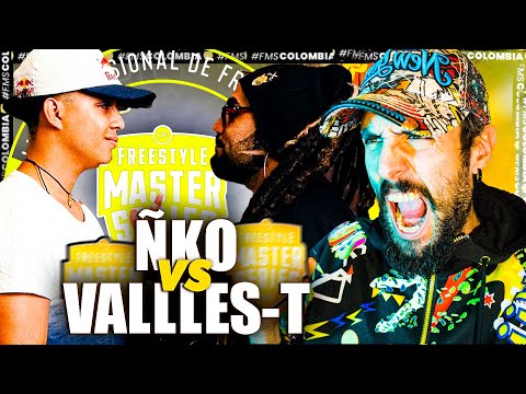 ÑKO casi GANA A VALLES-T 🙀 Español vota VALLES-T vs ÑKO FMS Colombia Jornada 6