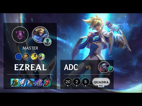 Ezreal ADC vs Tristana - EUW Master Patch 11.12