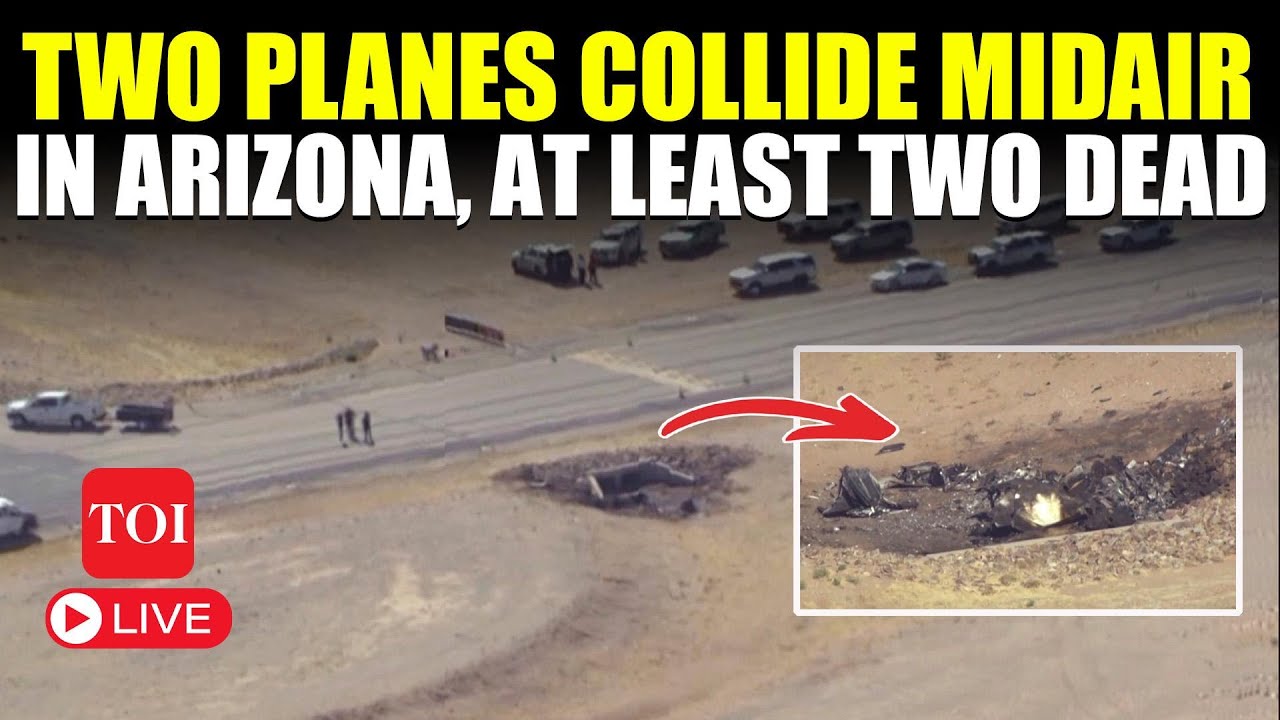 Arizona Crash LIVE: At Least Two Dead As Two Aircraft Clash In Marana | Airport Operations Halted