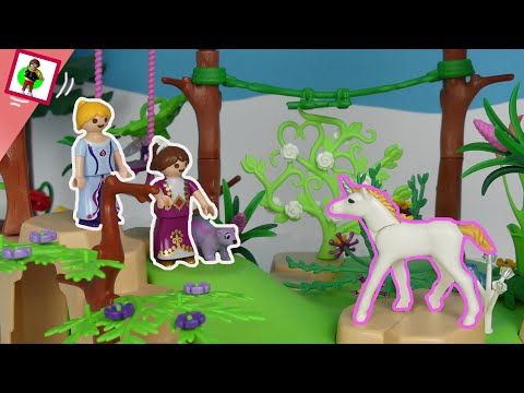 Playmobil Film "Greta die Prinzessin und das kleine Einhorn" Familie Jansen / Kinderfilm Kinderserie