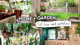A Little Tour of Our New Home + Garden 🌿 Houseplant Collection WALKTHROUGH