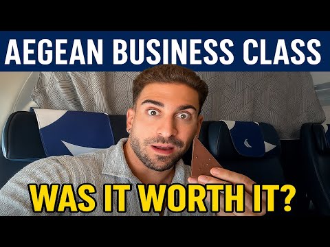 Rating My Business Class Flight with Aegean Airlines | Honest Review!