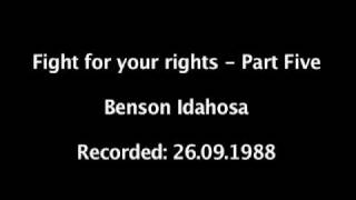 Benson Idahosa - Fight for your rights - Part Five