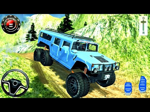 Offroad Hummer Jeep Driving Game - Real Eagle 4x4 SUV Hill Mountian Driving - Android GamePlay #2