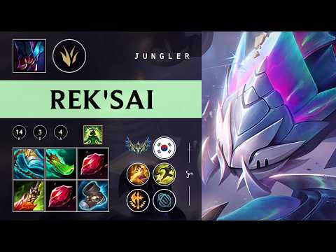 Rek'Sai Jungle vs Fizz - KR Challenger Patch 26.04