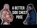 POSING TECHNIQUE TO BETTER YOUR SIDE CHEST POSE!