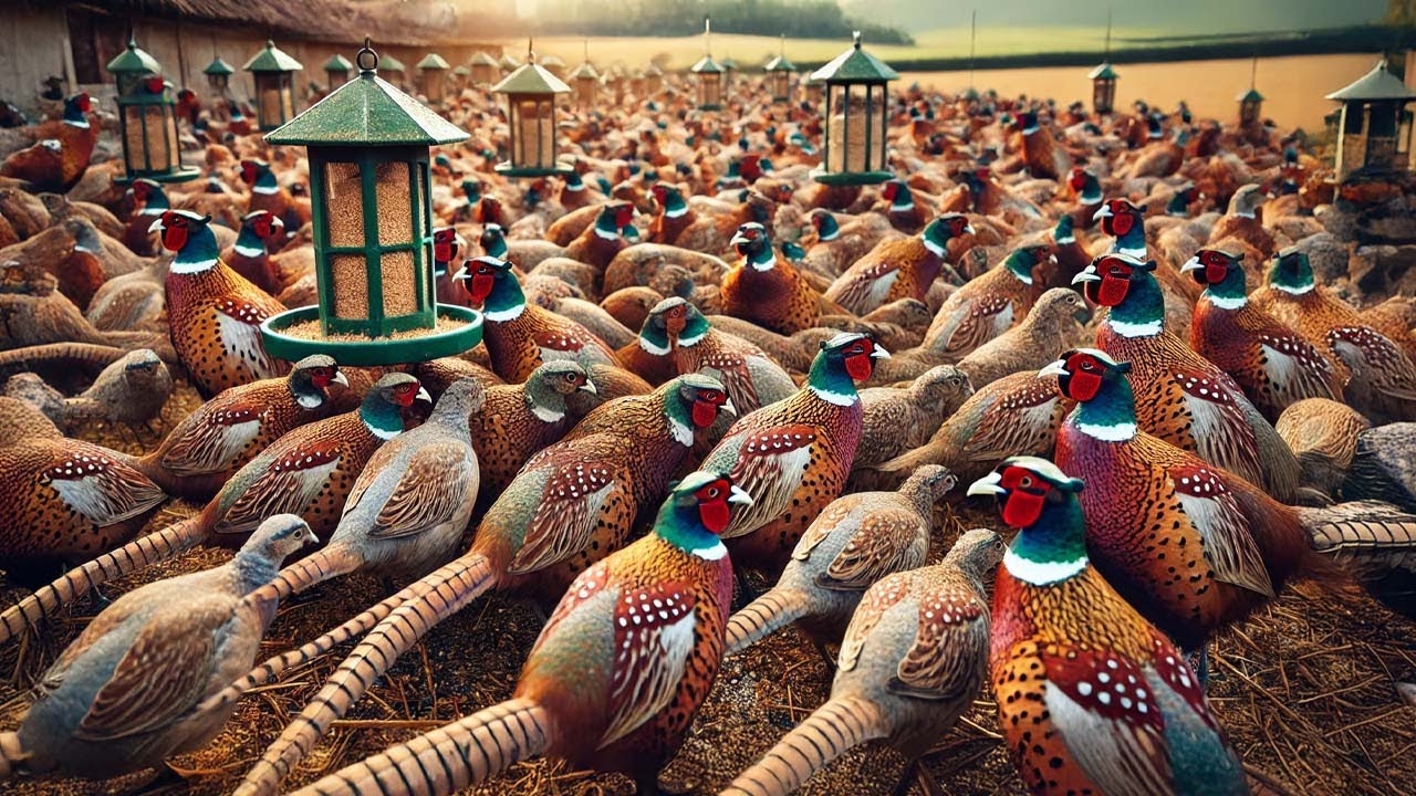Como Os Fazendeiros Chineses Criam Milhões De Faisões, Pombos E Gansos