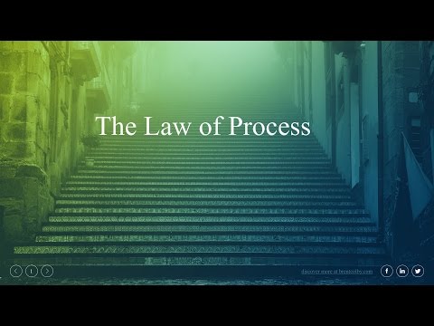 The Law of Process
