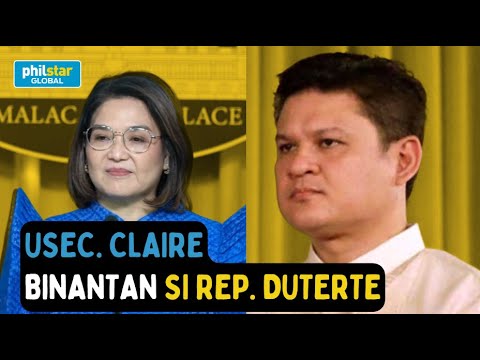 Claire Castro rumesbak sa puna ni Paolo Duterte tungkol sa Noche Buena budget