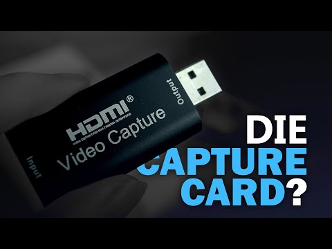 1 Jahr GÜNSTIGE Capture Card - Was kann sie?