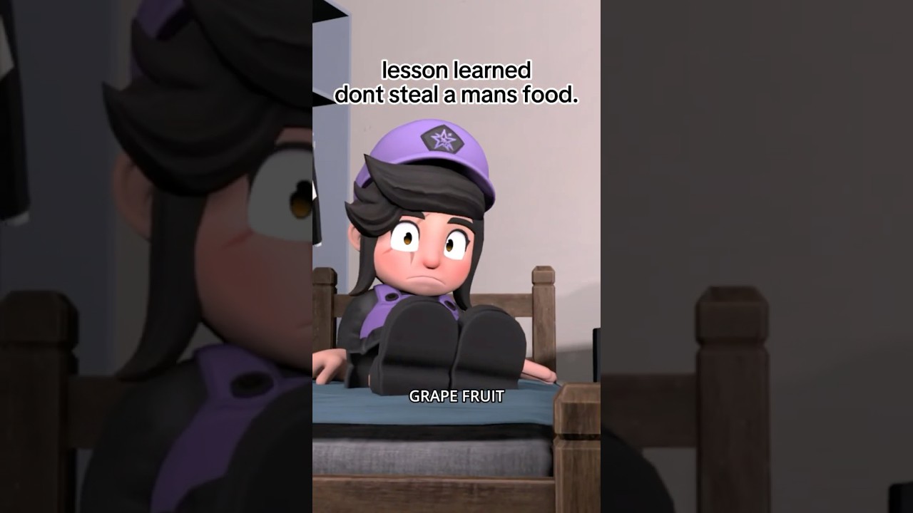 Lesson learned, don't steal a man's food #smg4 #smg3 #shortvideo  #shorts  #short
