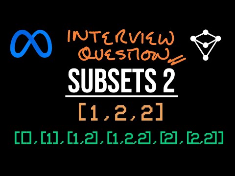 Subsets II - LeetCode 90 - JavaScript