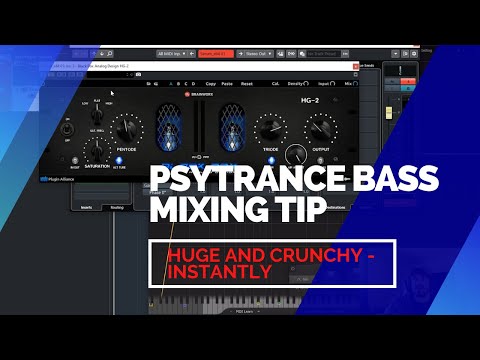 Psytrance Bass Mixing Trick - Instant HUGE and Crunchy Basslines