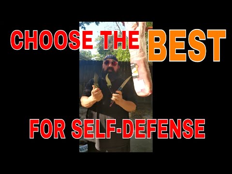 Which Knife is Right for Self-Defense? A Comparison of 3 Deadly Options