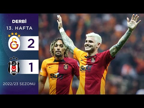 Galatasaray (2-1) Beşiktaş | 13. Hafta - 2022/23