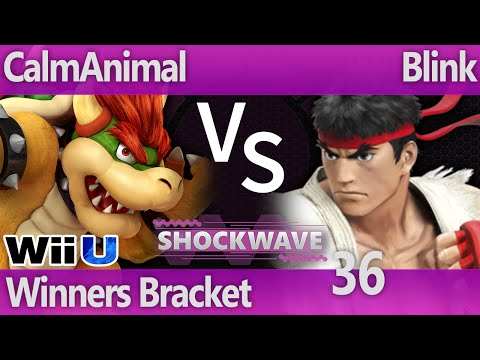 SW 36 Wii U - CalmAnimal (Bowser) vs Blink (Ryu) - Winners Bracket