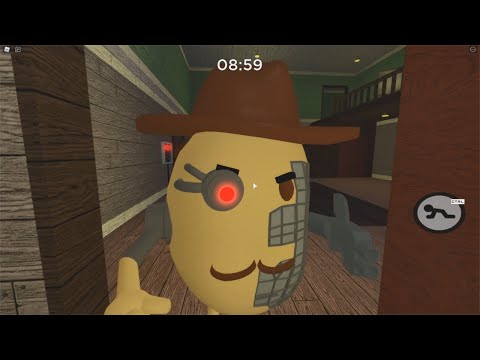 NEW ROBLOX PIGGY  Mr p TRUE ENDING SECRET CHARACTER JUMPSCARE CHAPTER 1